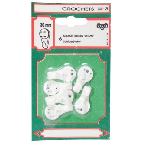 VYNEX - Crochet béton orjan mm d.30mm sc x6
