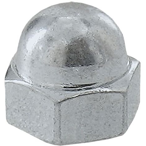 VYNEX - Ecrou borgne acier zingue ø8mm x4