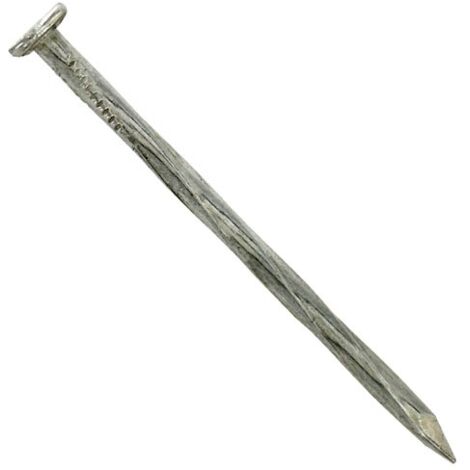 VYNEX - Pointe torsadée TP acier zingué 3.4x70mm 130g
