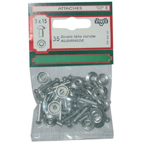 VYNEX - Rivet t.r. alu 3x15 x35