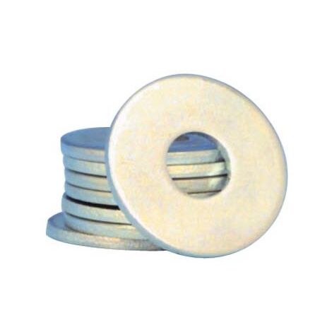 Rondelle plate extra large diamètre 10 mm, 8 pièces. Vynex