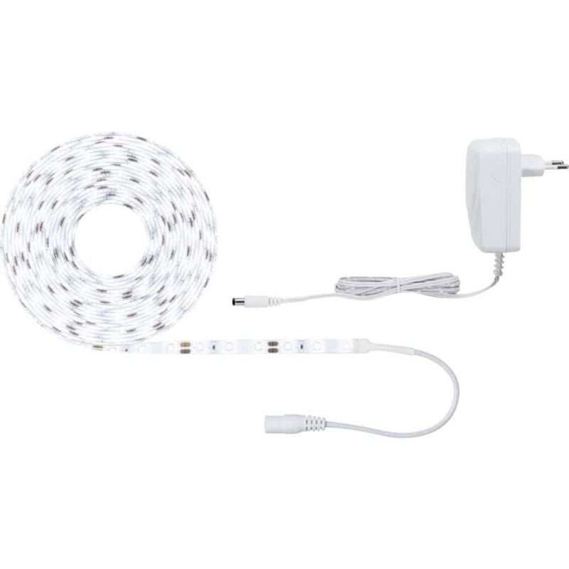 SimpLED 78975 Ruban led (Set complet) avec connecteur mâle 12 v 5 m blanc lumière du jour 1 pc(s) - Paulmann