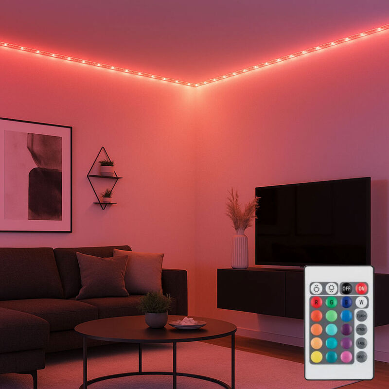 Kit complet bande led adhésive rgb SimpLED 10 mètres 1010Lm 28W Paulmann