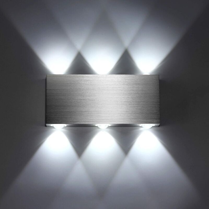 Image of W LED wall light, modern aluminum&hellip;