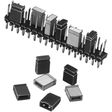 W & P Products 165-101-30-00 165-101-30-00 Kurzschlussbrücke Rastermaß: 2.54 mm Polzahl je Reihe:2 I