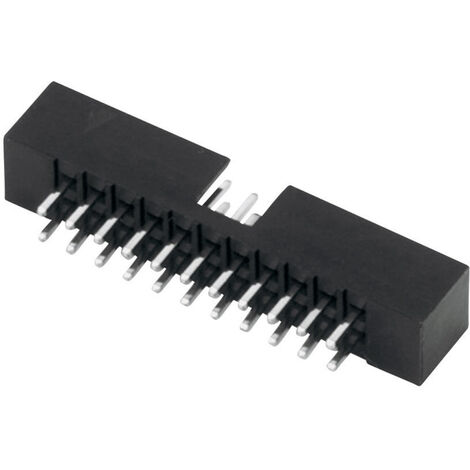 W & P Products 635-16-1-00 Stiftleiste  Rastermaß: 2 mm Polzahl Gesamt: 16 Anzahl Reihen: 2 1 St.