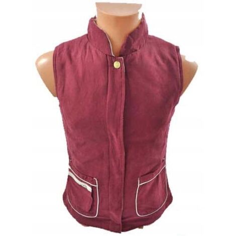 W1585 - Gilet donna ciliegia - 12
