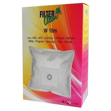 W18M SAC ASIPIRATEUR X 4+1 FILTRE POUR ASPIRATEUR NILFISK ADVANCE