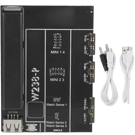 W238-P Ladeplatine mit Überladeschutz für iPad, Apple Watch und iOS-Tablets