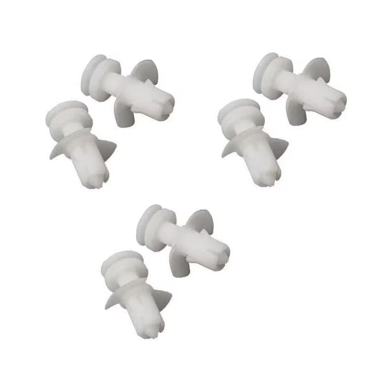 W704958-S300 D417 Lot de 100 clips de fixation en plastique pour décoration de porte de voiture