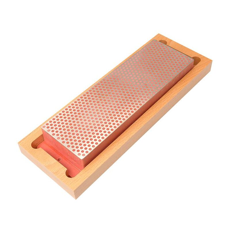 DMT - W8F Diamond Whetstone 200mm Wooden Box Red 600 Grit Fine W8F
