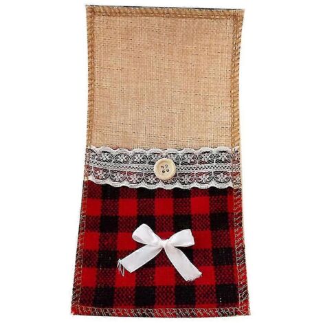 Wabjtam Lot de 12 porte-couverts de Noël