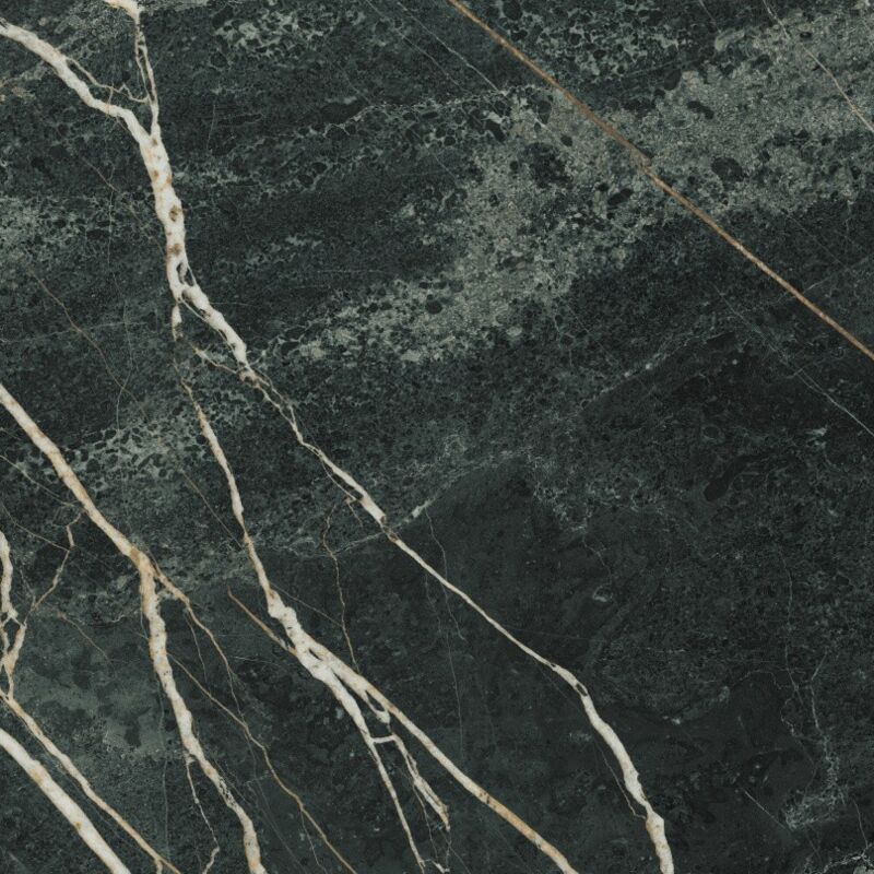 Carrelage Aspect marbre Lumos noir mousse 60x60 cm