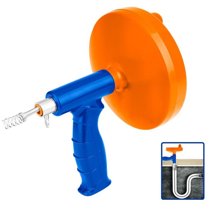Image of WADFOW Professioneller Abflussreiniger, 4,5 m, flexibel, langlebig und einfach zu verwenden