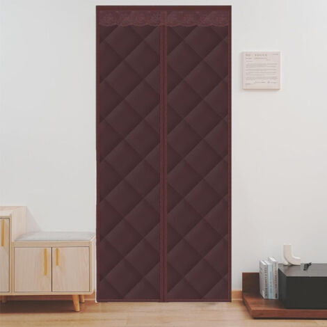 Wärmedämmender Türvorhang 80 x 200 cm, Kälte- und wärmeisolierend, Eingangstür