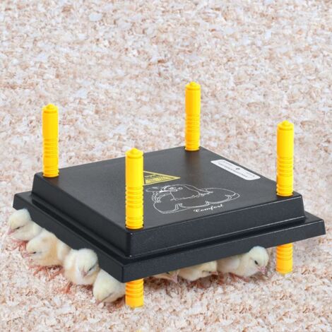 Wärmeplatte für Küken und Entenküken 25x25 cm vidaXL