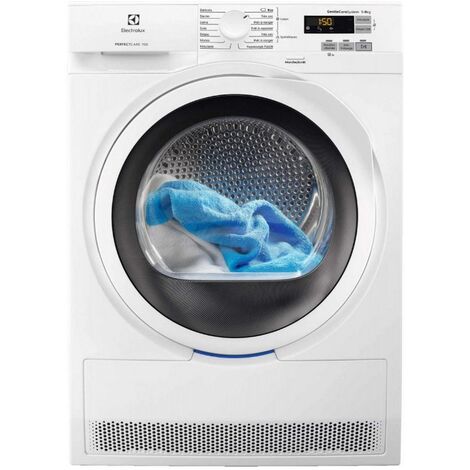 Wärmepumpentrockner mit Kondensator 60cm 8kg a++ weiß - ew7h5125su - electrolux