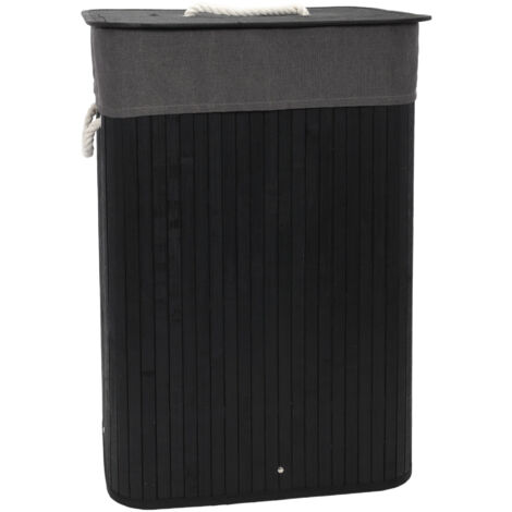 Wäschekorb aus Bambus SADE, 80 l