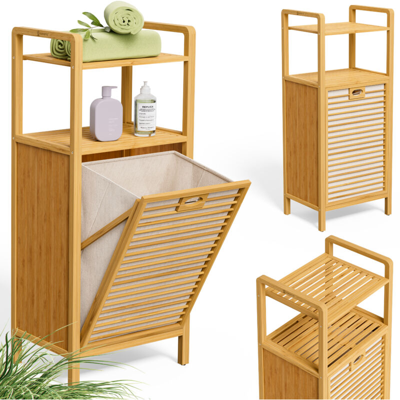 NEUWERTIG] Wäschekorb HHG-117, Laundry Wäschebox Wäschesammler