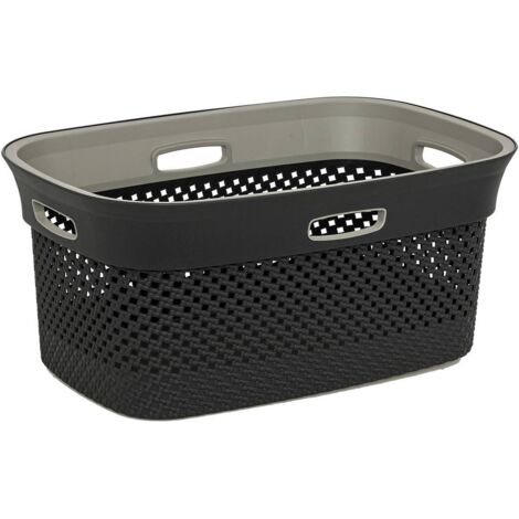 Wäschekorb purl 45l grau - 5five