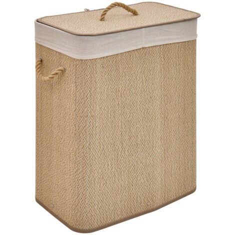 Wäschekorb stemy 100l braun - 5five