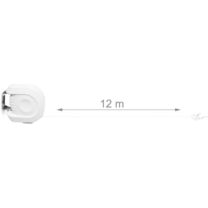 Wascheleine Ausziehbar Mit Automatischem Rollsystem Und