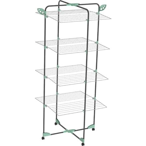 Wäscheständer Alpina 40 Drahthalter mit Gelenk und Kleiderbügel, COLOMBO