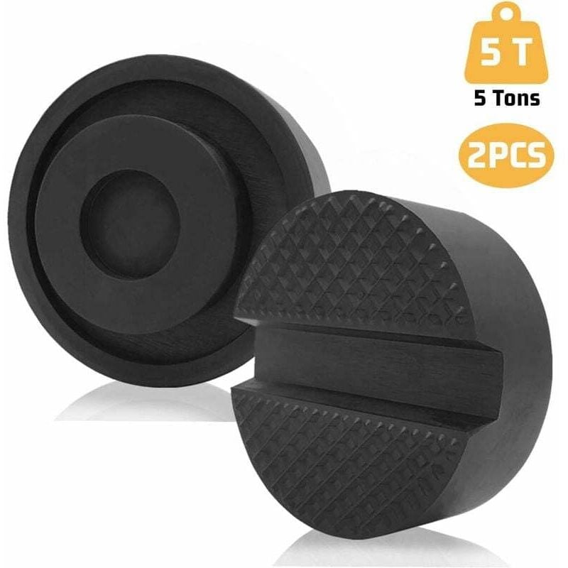Image of Gummiauflage Wagenheber, Universal Gummiauflage für Wagenheber und Hebebühnen, 2er Pack