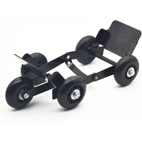Wagenheber-Reifen-Skates, Flexibler Notfall-Reifenroller, Leistungsstarker Boost für Motorräder, Pannen-Reifen-Booster-Bewegungswerkzeug mit 5 Rädern, Reifen-Rad-Dolly,