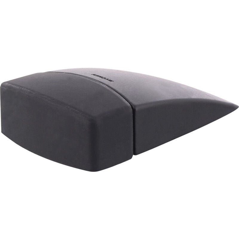 Wagner, Cale-porte de sol, L x l x h 82 x 50 x 20 mm, noir