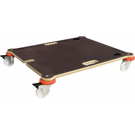 WAGNER Carrello da trasporto/carrello impilabile MM 1376 I 70 x 60 cm - ideale per impilare sedie I 200 kg di portata 200 kg I salvaspazio, antiscivolo, 2 freni - 20137601