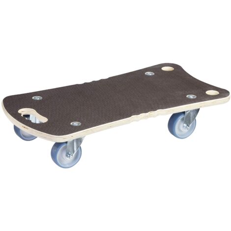 WAGNER Carrello da trasporto MM 1342 I 57,5 x 29 cm - per carichi pesanti I portata 250 kg I impugnature incassate Ergo I superficie antiscivolo I certificato FSC® - 20134201