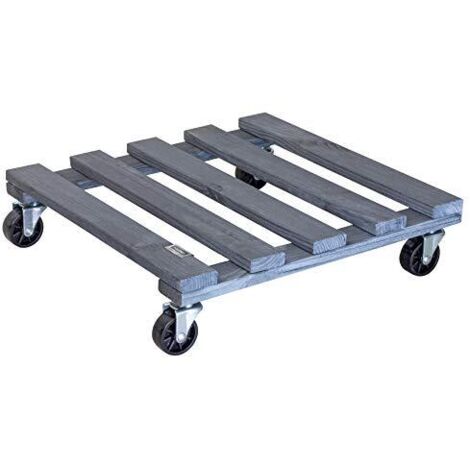 Wagner  Carrello portavasi in legno PALETTI  portata 120 kg 