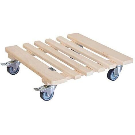 Wagner  Carrello portavasi in legno PIANO  portata 200 kg 