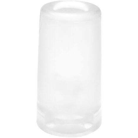 WAGNER Fermaporta VULKANO BIG - Diametro Ø 40 x 73 mm I Fermaporta a pavimento/a muro da avvitare I Fermaporta in stile retro in gomma piena - 15207421