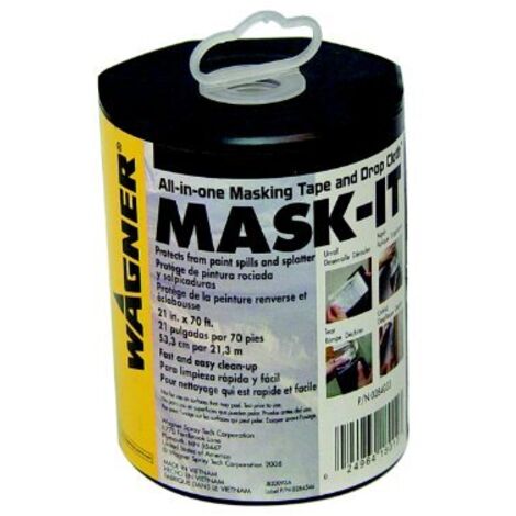 Wagner Mask It-Set, pellicola per mascheratura + dispenser per parete e soffitto - 0,55x21m