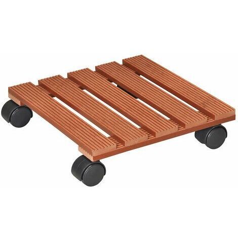 Wagner Pflanzenroller 29 x 29 x 8 cm braun Pflanzenroller