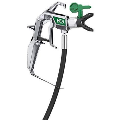 WAGNER Pistola Control Pro Airless Metallo per Pistola a Spruzzo Airless WAGNER Control Pro, impugnatura ergonomica, grilletto a 2 dita, cursore di sicurezza a 1 dito