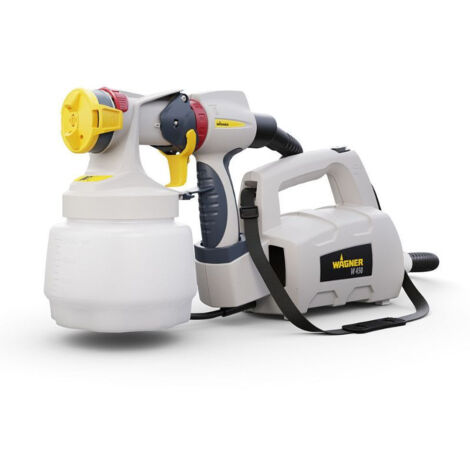 Wagner – Pistolet à peinture WallSprayer W 450 2361524 – Débit réglable 0-230 ml/min – Puissance 460W – Capacité réservoir 1300 ml