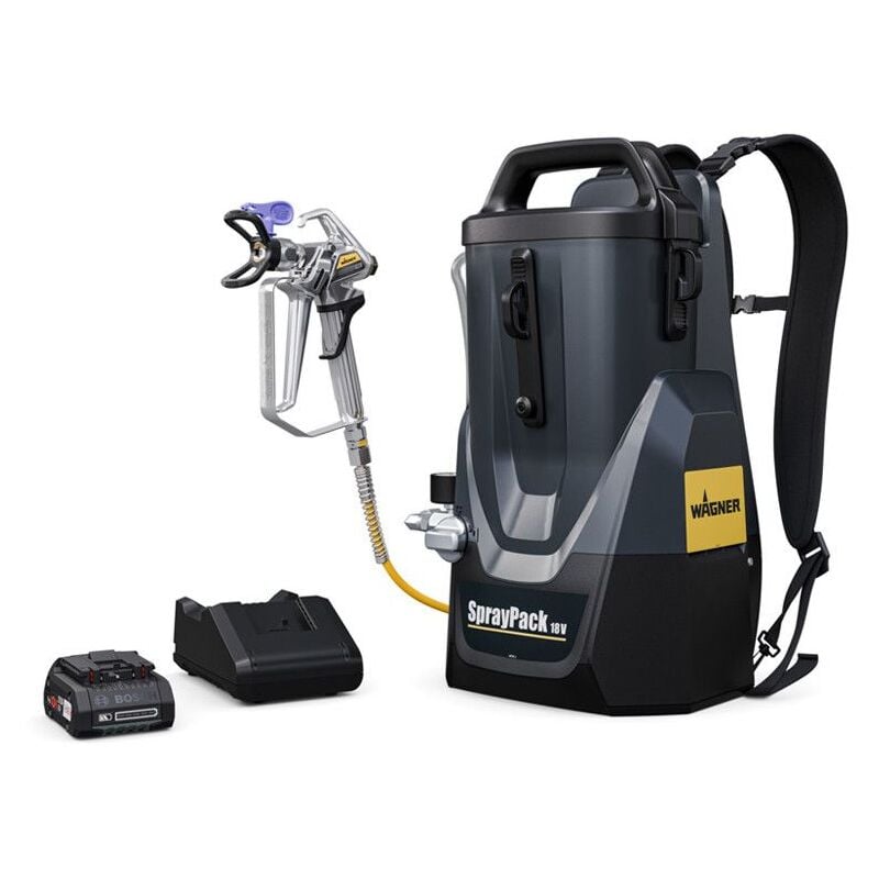 Wagner - Station peinture 18V sac à dos spraypack - 2466025