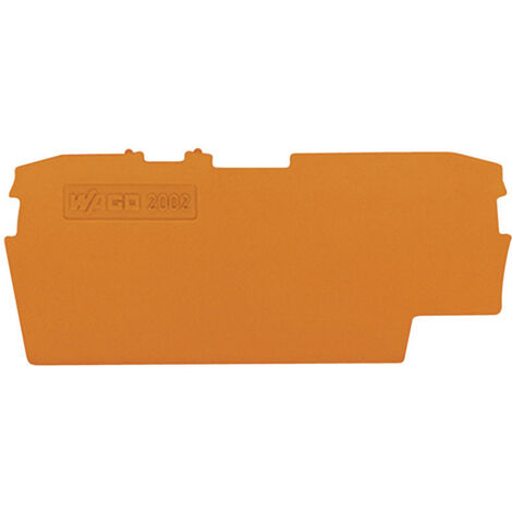 WAGO 2002-1692 Abschluss- und Trennplatte  Orange 1 St.