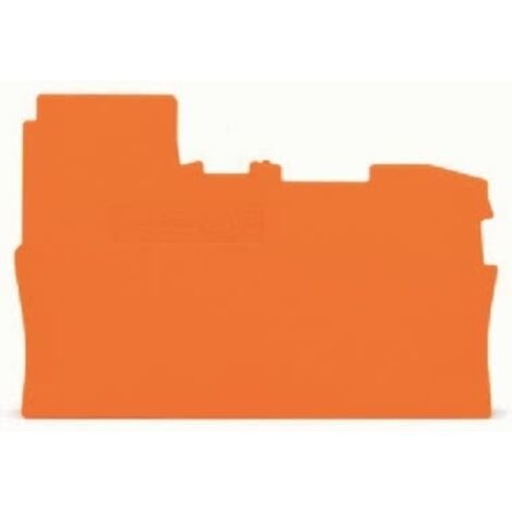 WAGO 2002-7192 NT-Abschlußplatte 2,5/4qmm orange-'1054363'