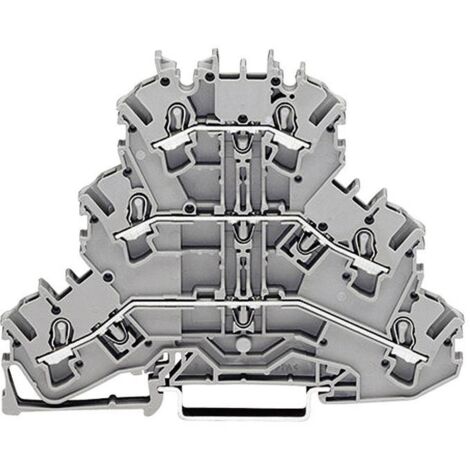Wago 2006-1611 bornier 2 pôles gris polyamide durable