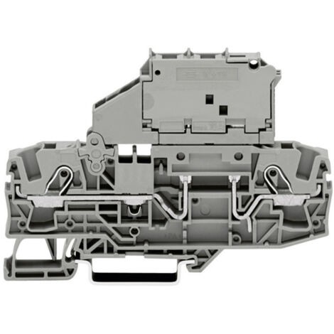 WAGO 2006-1631 Sicherungsklemme 7.50 mm Zugfeder Belegung: L Grau 1 St.