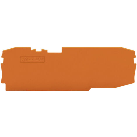 WAGO 2006-1692 Abschluss- und Trennplatte Orange 1 St.