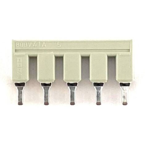 WAGO 2006-405 Ponticello a pettine Grigio luminescente 1 pz.