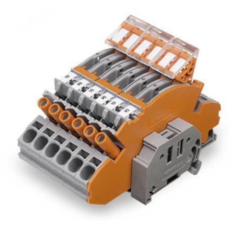 WAGO 2007-8875 Bloc de raccordement Push-In 1 pc(s) R293821