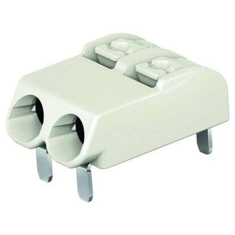 WAGO 2060-1402/998-404 Morsetto a molla 0.75 mm² Numero Poli (num) 2 Grigio luminescente 1 pz.