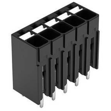 WAGO 2086-1105 Borne pour circuits imprimés 1.50 mm² Nombre de pôles 5 noir 1 pc(s) X514522