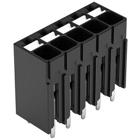 WAGO 2086-1105 Printklemme 1.50 mm² Polzahl 5 Schwarz 1 St.